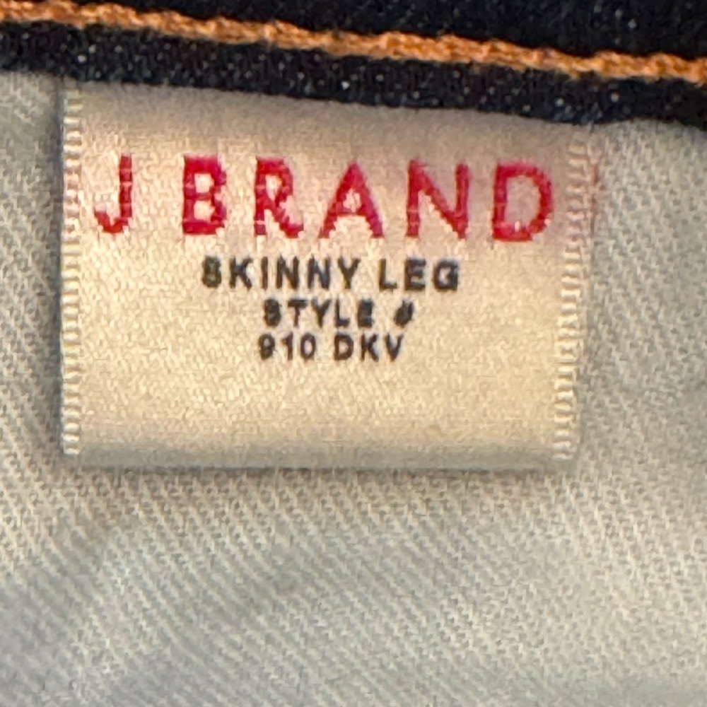 J Brand Dark Blue Skinny Leg Jeans sz 30 - Picture 5 of 7